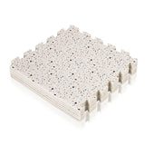 Covoras educativ, Lionelo, Yoka, Din spuma XPE non-toxica, Tip puzzle, 6 piese, Cu doua fete, Suprafata antiderapanta, 173x116 cm, Grosime 1.5 cm, Bej