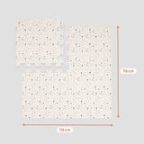 Covoras educativ, Lionelo, Yoka, Din spuma XPE non-toxica, Tip puzzle, 6 piese, Cu doua fete, Suprafata antiderapanta, 173x116 cm, Grosime 1.5 cm, Bej