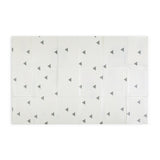 Covoras educativ, Petite&Mars, Campy L, Din spuma XPE non-toxica, Cu doua fete, Suprafata antiderapanta, 130x200 cm, Pliabil compact 40×32×21 cm, Model baloane si forme geometrice