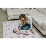 Covoras puzzle, Free2Play, Pentru copii, Din spuma, 121 x 178.5 cm, 6 bucati, 36 luni+, Rainbow