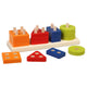 Jucarie din lemn, Cubika, Sortator forme geometrice 02