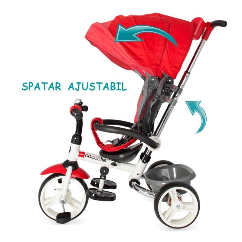 Tricicleta pliabila COCCOLLE Urbio  rosu - gogobaby.ro