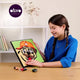 Set pictura cu argila usoara, 29*29 cm - Pug Dog
