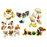 Puzzle pentru copii 5in1, 2 ani+, Puzzlika - Dogs