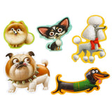 Puzzle pentru copii 5in1, 2 ani+, Puzzlika - Dogs