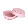 Bol inclinat, Doidy, Cu ventuza, Din silicon, Fara BPA. Antialunecare, 3 luni+, Roz
