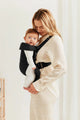BabyBjorn - Marsupiu anatomic Mini, cu pozitii multiple de purtare, Black, Tesatura-Tricot