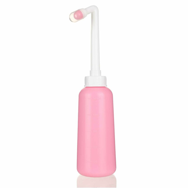 Dus vaginal, Bocioland, Pentru igiena intima, Util in perioada postpartum, Portabil, 500 ml, Roz