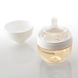 Biberon Anticolici Mombella Breast-Like, 120ml, Tetina S flux lent, PPSU, Ivory