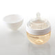Biberon Anticolici Mombella Breast-Like, 120ml, Tetina S flux lent, PPSU, Ivory