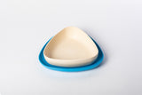 Set 2 farfurii, eKoala, BIOplastic, White/Blue