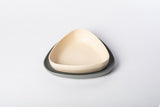 Set 2 farfurii, eKoala, BIOplastic, White/Grey