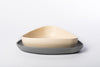 Set 2 farfurii, eKoala, BIOplastic, White/Grey