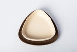 Set 2 farfurii, eKoala, BIOplastic, White/Brown