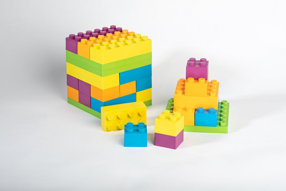 Set constructii, 38 piese, eKoala, BIOplastic - gogobaby.ro
