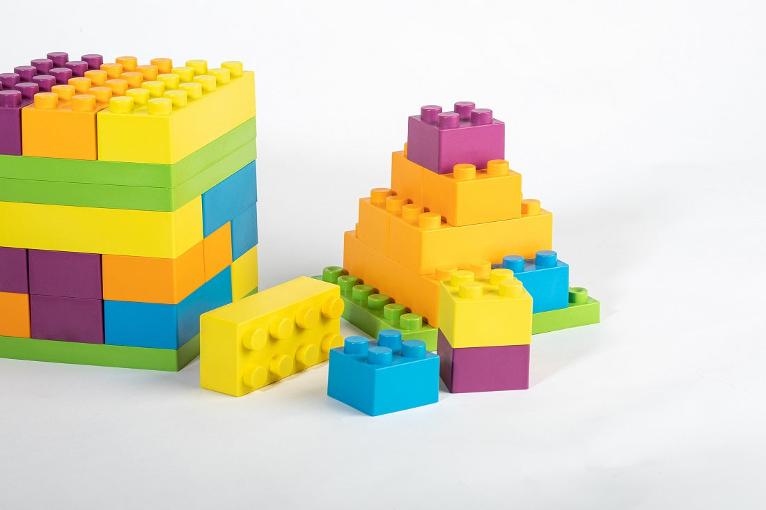 Set constructii, 38 piese, eKoala, BIOplastic - gogobaby.ro