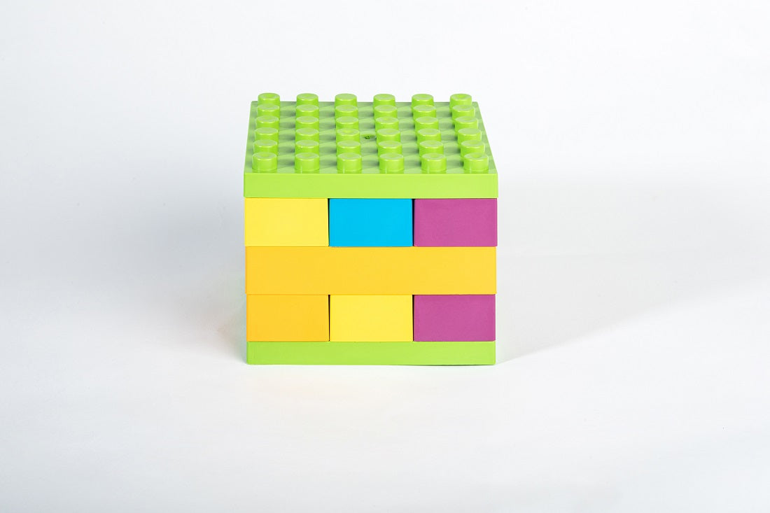 Set constructii, 19 piese, eKoala, BIOplastic - gogobaby.ro