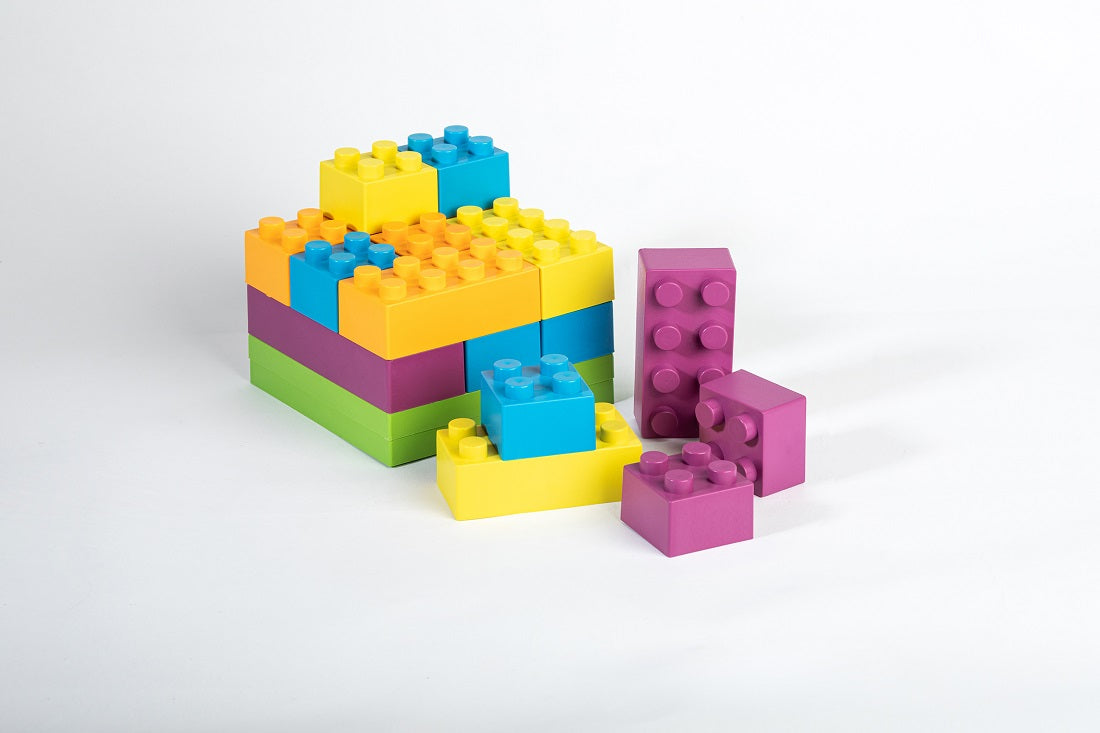 Set constructii, 19 piese, eKoala, BIOplastic - gogobaby.ro