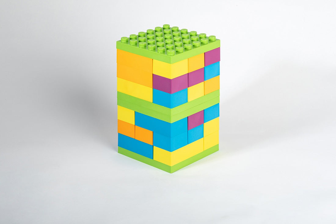 Set constructii, 38 piese, eKoala, BIOplastic - gogobaby.ro