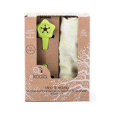 Set Swaddle si suport de prindere baveta, eKoala, Green