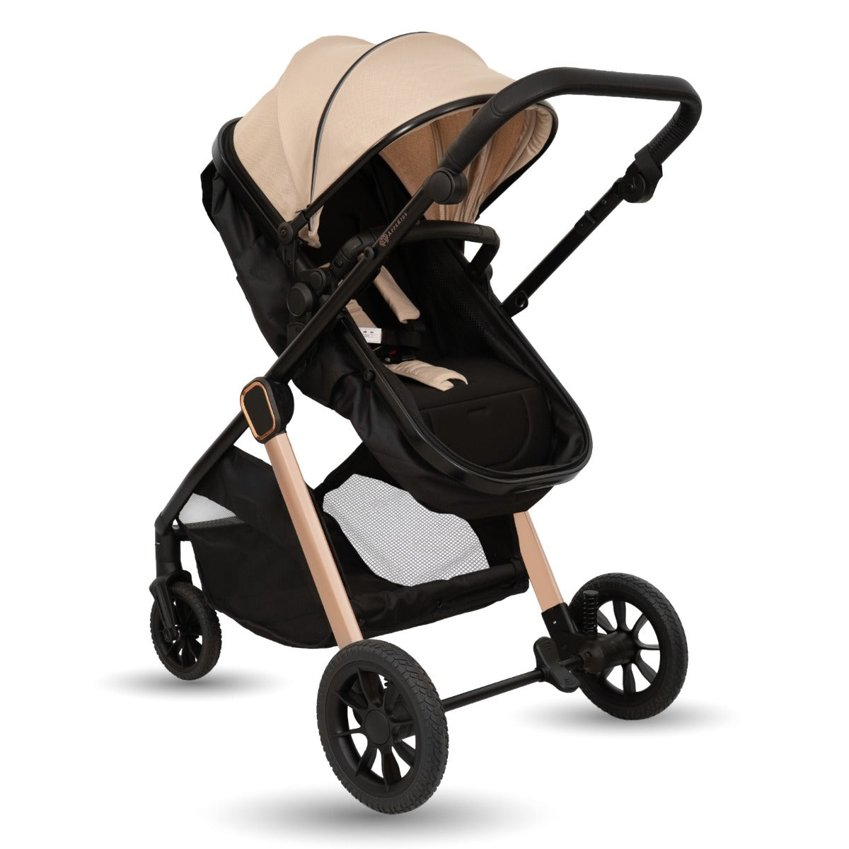 Carucior transformabil 2in1, Appekids Elite - Sand
