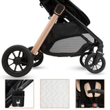 Carucior transformabil 2in1, Appekids Elite - Sand