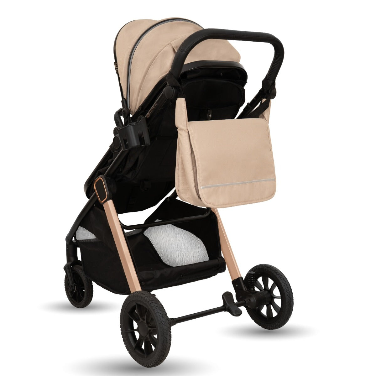 Carucior transformabil 2in1, Appekids Elite - Sand