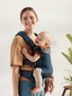 BabyBjorn - Marsupiu anatomic cu multiple pozitii de purtare colectia Harmony, 3D Mesh, Navy Blue - Editie Limitata