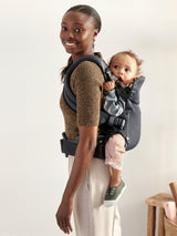 BabyBjorn - Marsupiu anatomic cu multiple pozitii de purtare colectia Harmony, 3D Mesh, Anthracite - Editie Limitata