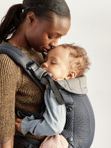 BabyBjorn - Marsupiu anatomic cu multiple pozitii de purtare colectia Harmony, 3D Mesh, Anthracite - Editie Limitata
