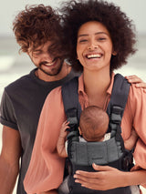 BabyBjorn - Marsupiu anatomic cu multiple pozitii de purtare colectia Harmony, 3D Mesh, Anthracite - Editie Limitata