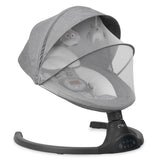 Balansoar electric MoMi Lami, Dark Grey