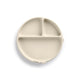 Farfurie BLW, Jane, Din silicon, Cu ventuze, 17 x 17 x 4 cm, BPA Free, Sand