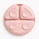 Farfurie compartimentata, Bocioland, Rotunda, Cu 3 compartimente, Fara BPA, 6-36 luni, Pink