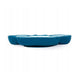 Farfurie, Giligums, Crab Premium, Cu 3 compartimente, Cu ventuza, Din silicon, Fara BPA, 6 luni+, Alb/Turcoaz