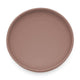 Farfurie, Petite&Mars, Take&Match, Din silicon, Cu ventuza, Fara BPA, Adecvata pentru masina de spalat vase si microunde, Nu absoarbe mirosuri, 6 luni+, 400 ml, Velvet Latte, Maro pudrat