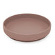 Farfurie, Petite&Mars, Take&Match, Din silicon, Cu ventuza, Fara BPA, Adecvata pentru masina de spalat vase si microunde, Nu absoarbe mirosuri, 6 luni+, 400 ml, Velvet Latte, Maro pudrat