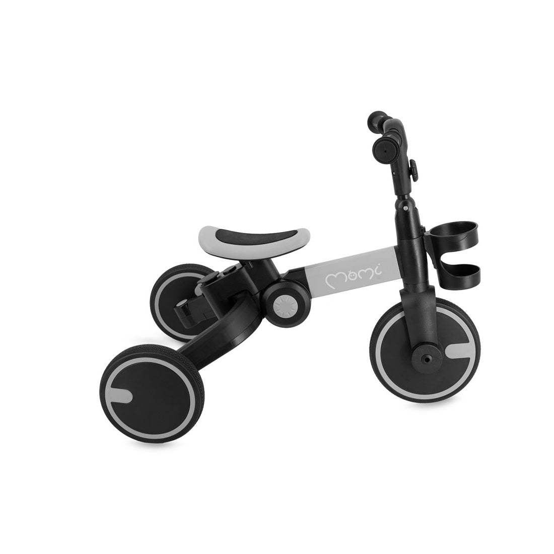 Tricicleta transformabila 3in1 Momi Filo - Grey - gogobaby.ro