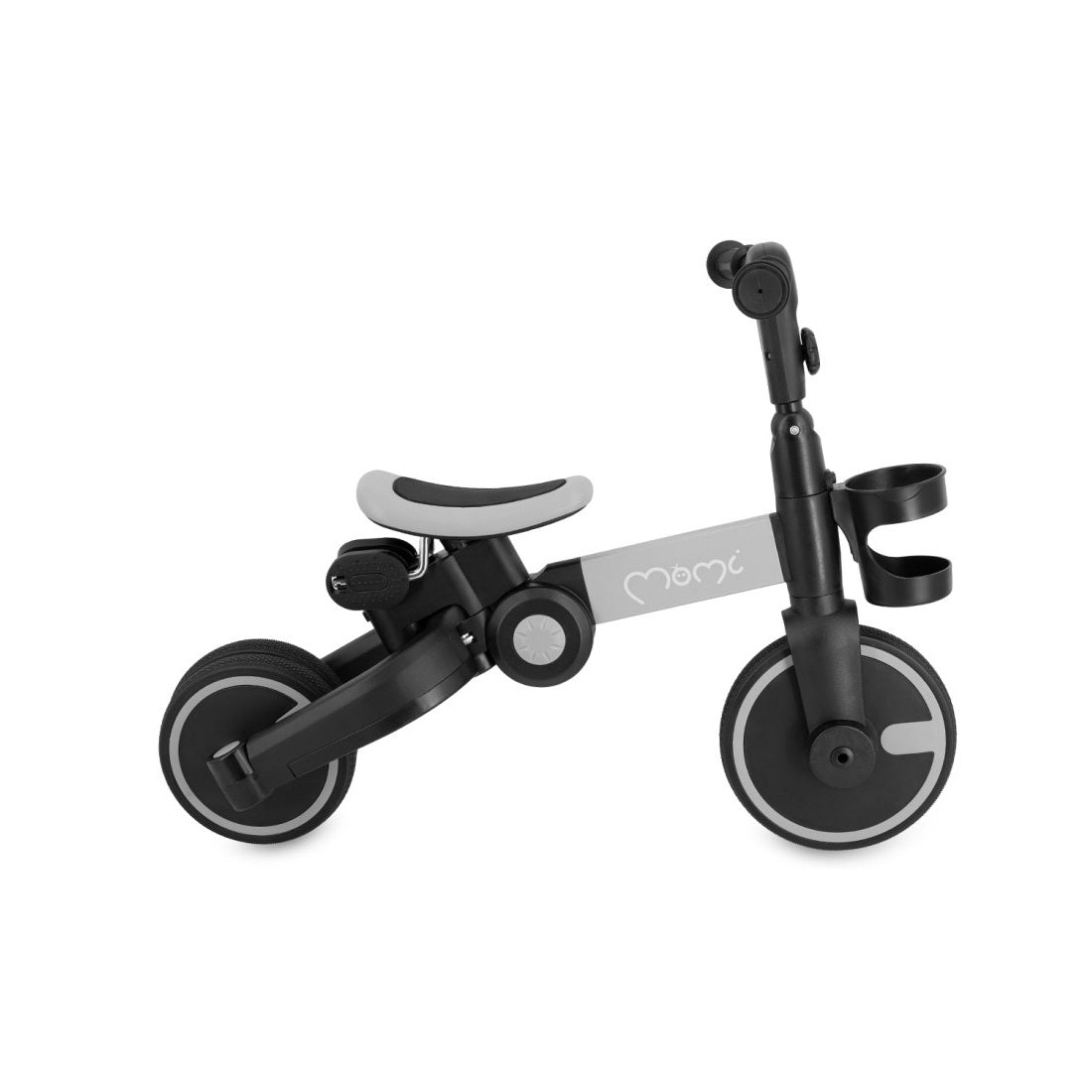 Tricicleta transformabila 3in1 Momi Filo - Grey - gogobaby.ro