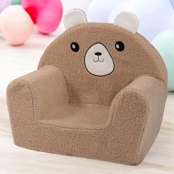 Fotoliu din burete, Bubaba, Cozy Teddy, Pentru copii, 9 luni-5 ani, Brown