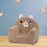 Fotoliu din burete, Bubaba, Cozy Teddy, Pentru copii, 9 luni-5 ani, Brown