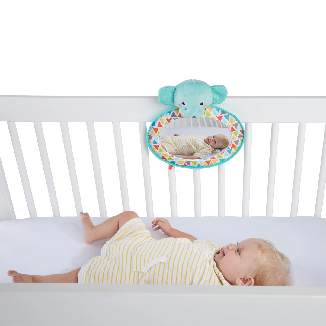 Bright Starts - Oglinda Multifunctionala See and Play pentru Supravegherea Bebelusului - gogobaby.ro
