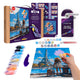 Set pictura si modelare 3D cu argila usoara, 30*40 cm - Greetings from Paris