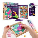 Set creatie Wood & Craft - Little Worlds, 21*21cm - Unicorn