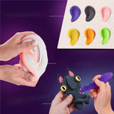 Set creatie Wood & Craft - Little Worlds, 21*21cm - Ghost Cat