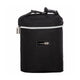 Geanta biberon, FreeON, Double Style, Pentru 2 biberoane, Mentine continutul atat cald, cat si rece, Black