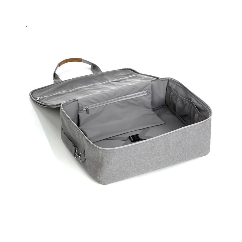 Geanta de voiaj spital, Jane, Cu compartiment impermeabil 41 x 50 x 7 cm, Dim Grey