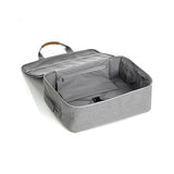 Geanta de voiaj spital, Jane, Cu compartiment impermeabil 41 x 50 x 7 cm, Dim Grey