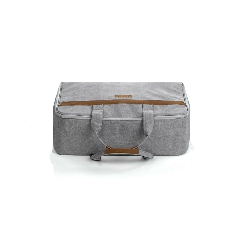 Geanta de voiaj spital, Jane, Cu compartiment impermeabil 41 x 50 x 7 cm, Dim Grey - gogobaby.ro