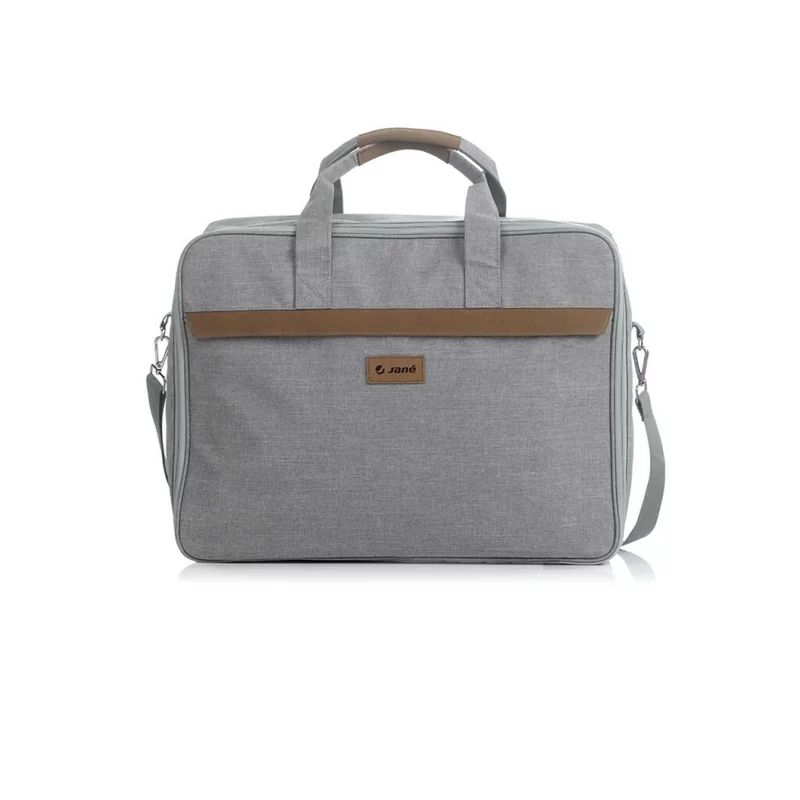 Geanta de voiaj spital, Jane, Cu compartiment impermeabil 41 x 50 x 7 cm, Dim Grey